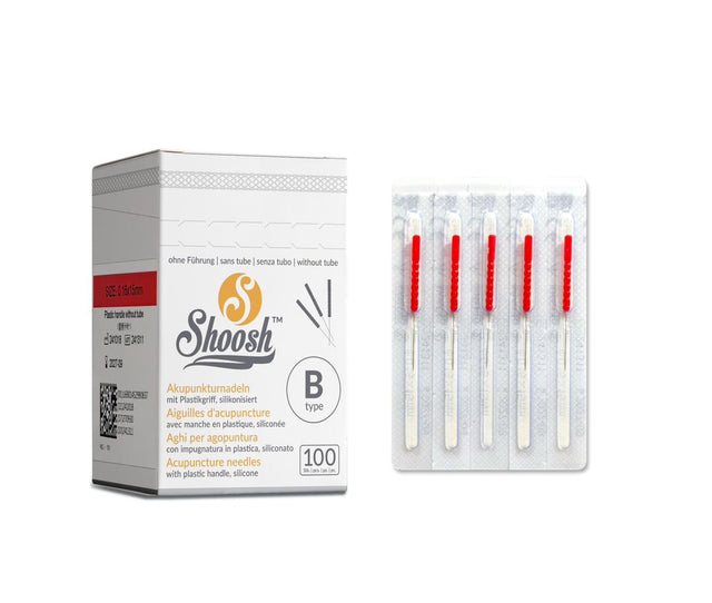 Akupunkturnadeln mit Plastikgriff