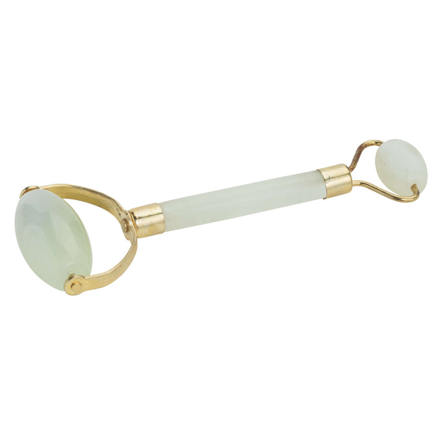 Double-headed derma roller made of jade, PROFESSIONAL (A.130.0135)