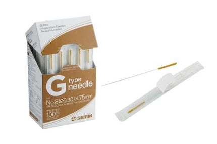 SEIRIN, Typ G, mit Führung 100 Nadeln pro Box, ideal für Dry Needling