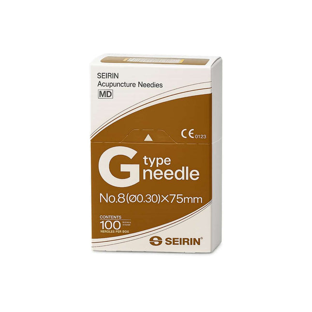 SEIRIN, Typ G, mit Führung 100 Nadeln pro Box, ideal für Dry Needling