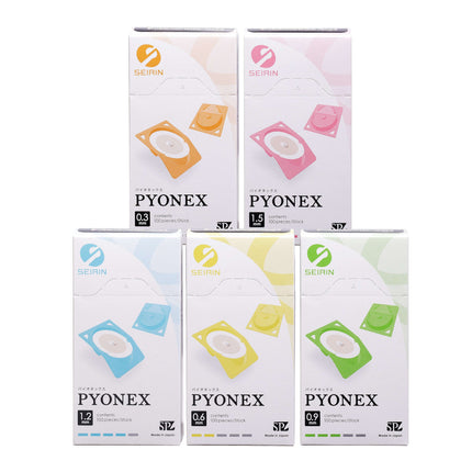 SEIRIN Pyonex permanent needles for ear and body, 100 pcs. box (A.220.0010.K)