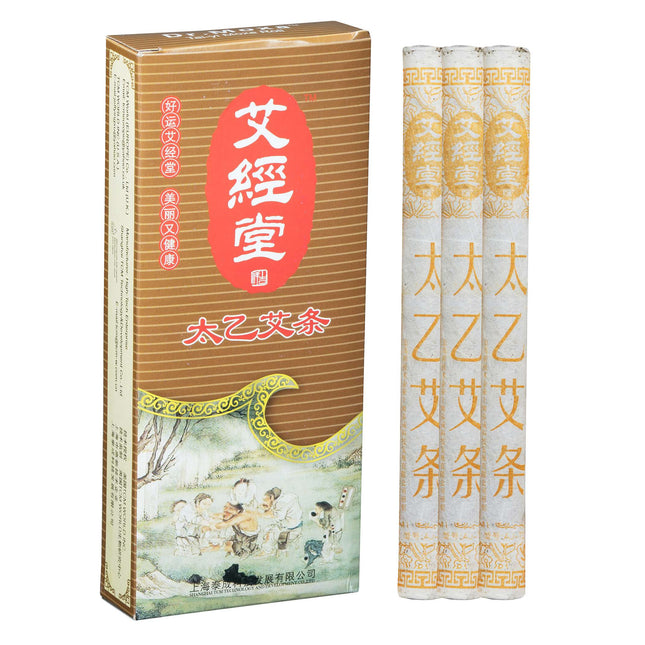 HWATO Moxa cigars Tai Yi, Ø1.5 x 21 cm, 10 pcs/box (B.100.0020)