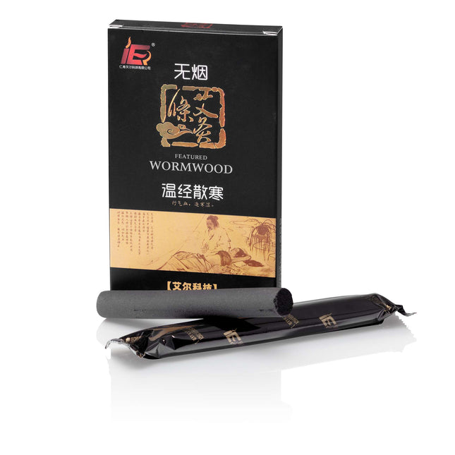 HUASUN moxa cigars, low smoke, Ø 1.5 x 12cm, 5 pcs/box (B.100.0032)