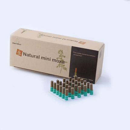 MERIDIUS Natural Mini Moxa, moxa feet for gluing, 180 pcs (B.160.0005)