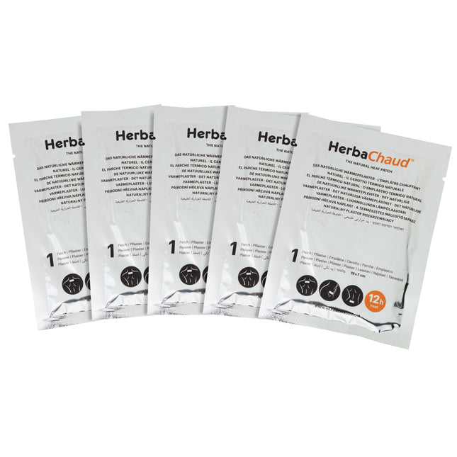 HerbaChaud CLINIC BOX LARGE, 120 plasters, (labeled as free sample) Instructions for use