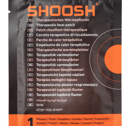 SHOOSH natürliches Wärmepflaster, THERAPIE SET mit 60 Einzelpflaster