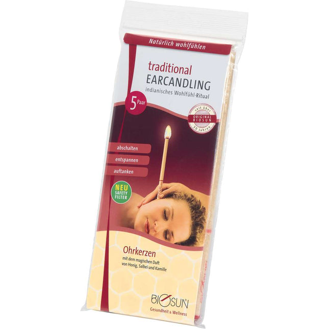 BIOSUN HOPPI Traditional Ear Candles, 10 pcs.