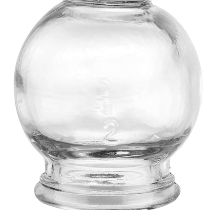 Schröpfglas Standard, in 5 verschiedenen Grössen, geriffelt (D.100.0005.K)