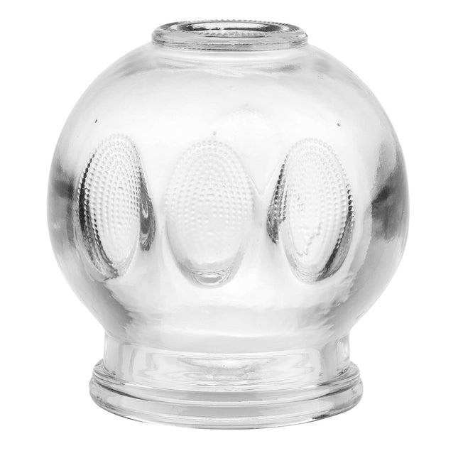 Standard cupping glass, in 5 different sizes, ribbed (D.100.0005.K)