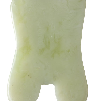 Gua Sha scraper, rectangular, made of jade (D.100.0060)