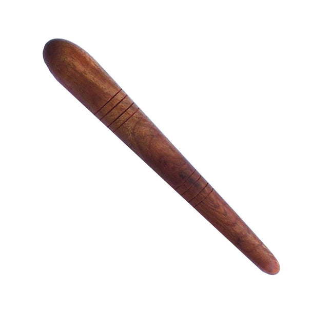 Massage stick made of hardwood (Thailand) approx. 16 cm long (D.100.0072)