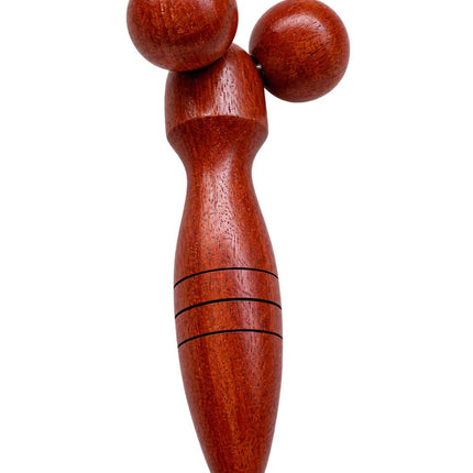 Massage tool "Face" made of hardwood (Thailand) (D.100.0075)