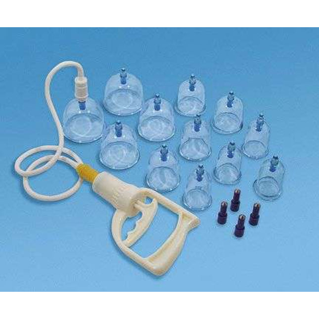 Multifunctional magnetic Cupping Instrument Set, 12 cups (acryl)