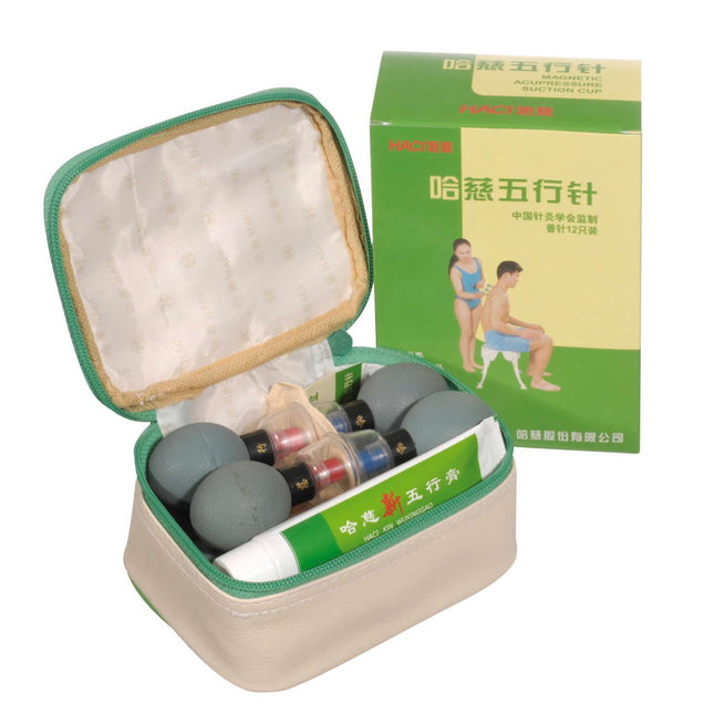HACI five element cupping set, 12 cupping heads (F.200.0020)