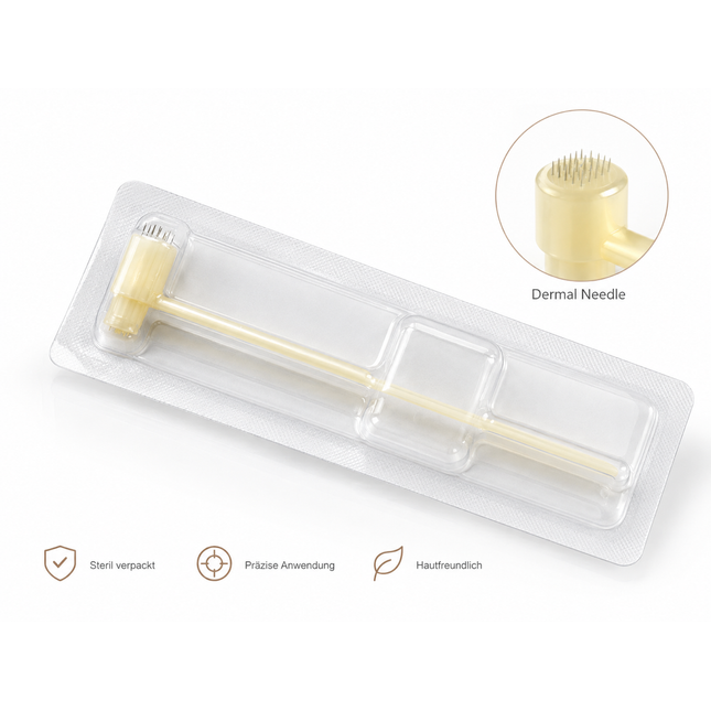 Pflaumenblüten-Nadel Sevenstar, aus Plastik, steril verpackt, 1-seitig (F.300.0025)