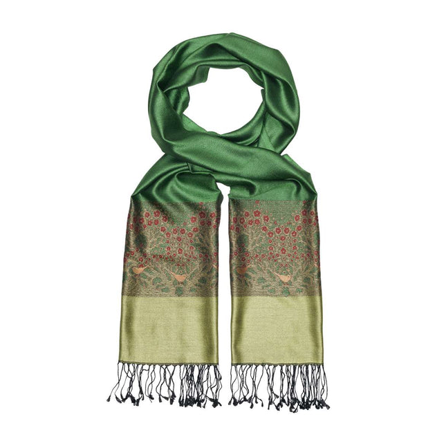 DELUXE HARMONY silk scarf, 100% natural silk from India (F.600.0023)