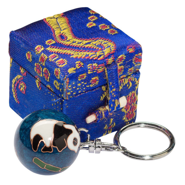 Key ring PANDA blue, with sound (F.700.0010)