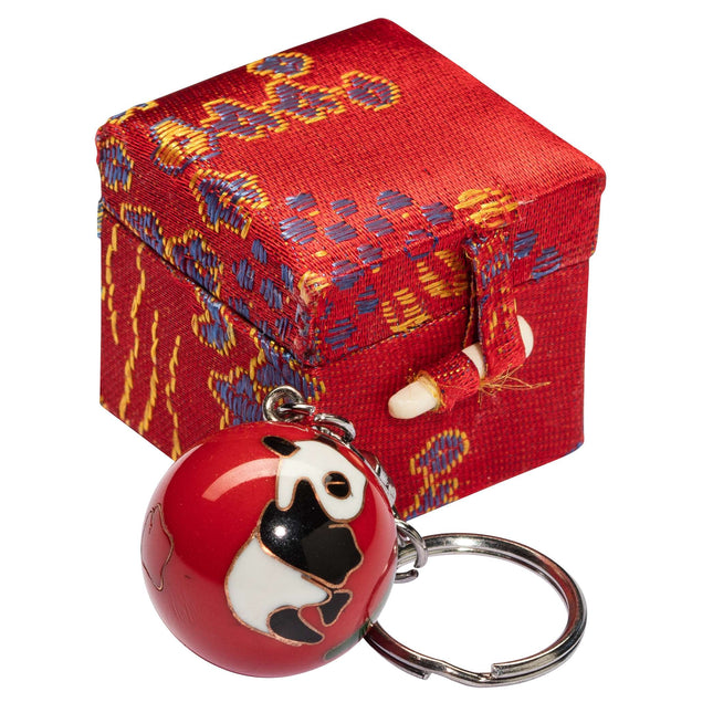Key ring PANDA red, with sound (F.700.0012)
