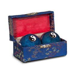Boules de Qi-Gong bleues