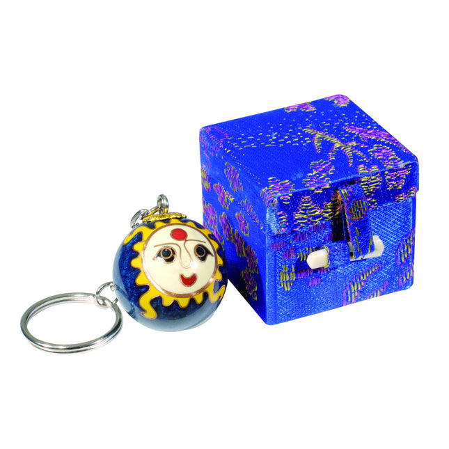 Key ring SONNE dark blue, with sound (F.700.0011)