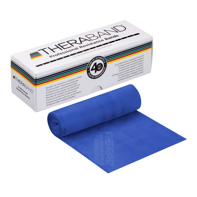 Thera-Band 5.5 m x 12.8 cm in 8 different strengths and colors