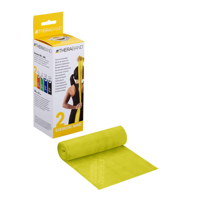 Theraband exercise band incl. bag and instructions, 2.5 m x 12.7 cm