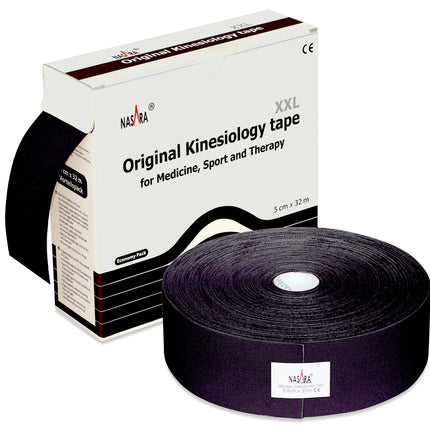 NASARA® Tape, version clinique, noir 5 cm x 32 m (H.100.1027)