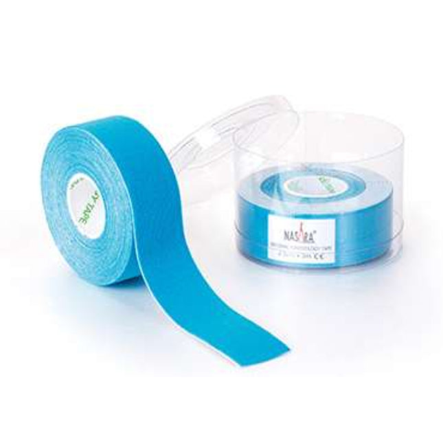 NASARA tape, narrow, blue 2.5 cm x 5 m (2 rolls) (H.100.1028)