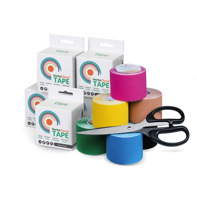 HerbaChaud Tape in 7 colors 5 cm x 5 m (HH.100.1010.K)