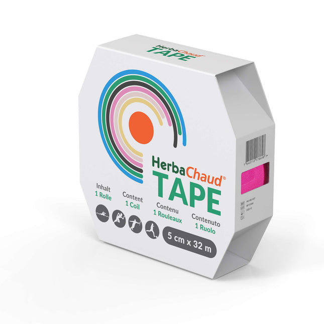 HerbaChaud Tape, clinical version, 5 cm x 32 m, in 4 colors (HH.100.1024.K)