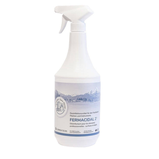 FERMACIDAL D2, 1 Lt. Sprühflasche Desinfektion Flächen und Objekte (P.100.0071)
