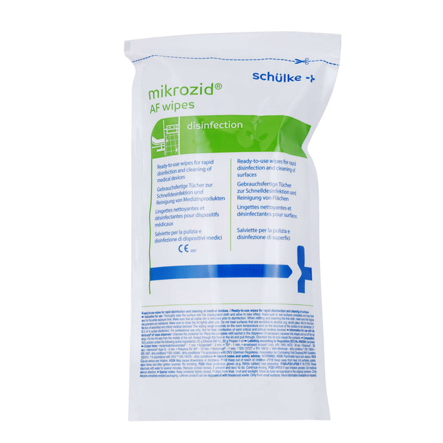 MIKROZID AF wipes - REFILL BAGS, 150 pieces (P.100.0543)