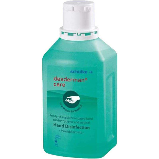 Desderman care DE FR EN AE 500 ml Hand sanitizer, Disinfectant, 500 ml, Alcoholic hand rub (without pump)