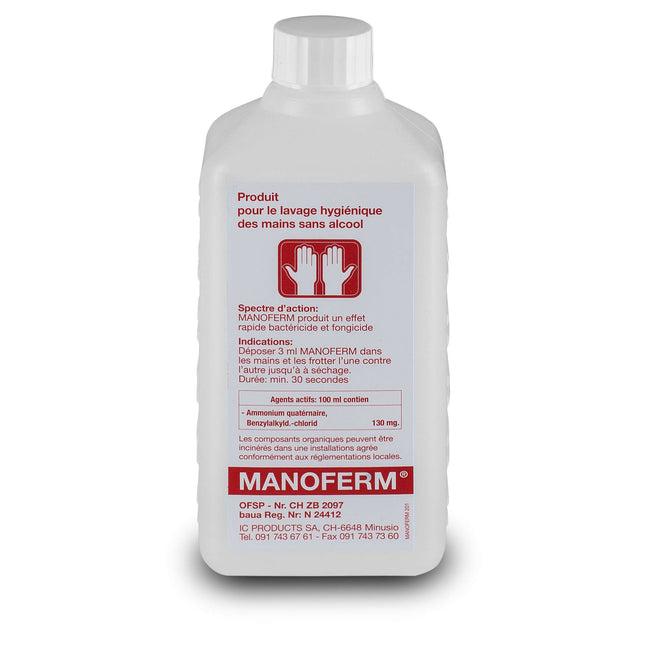 Manoferm, 500ml for wall dispenser Hand sanitizer without alcohol (P.100.0563)