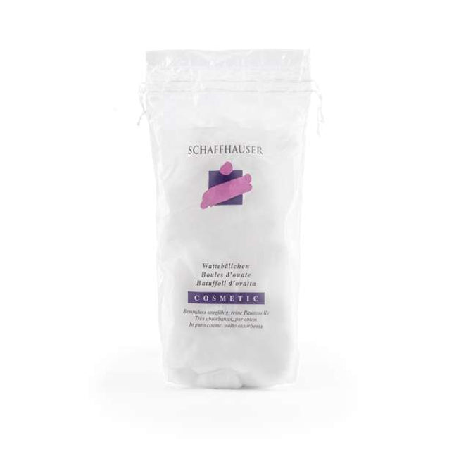 Cotton balls approx. 4 cm, white, bag of 60 grams, 100% cotton (P.100.0013)